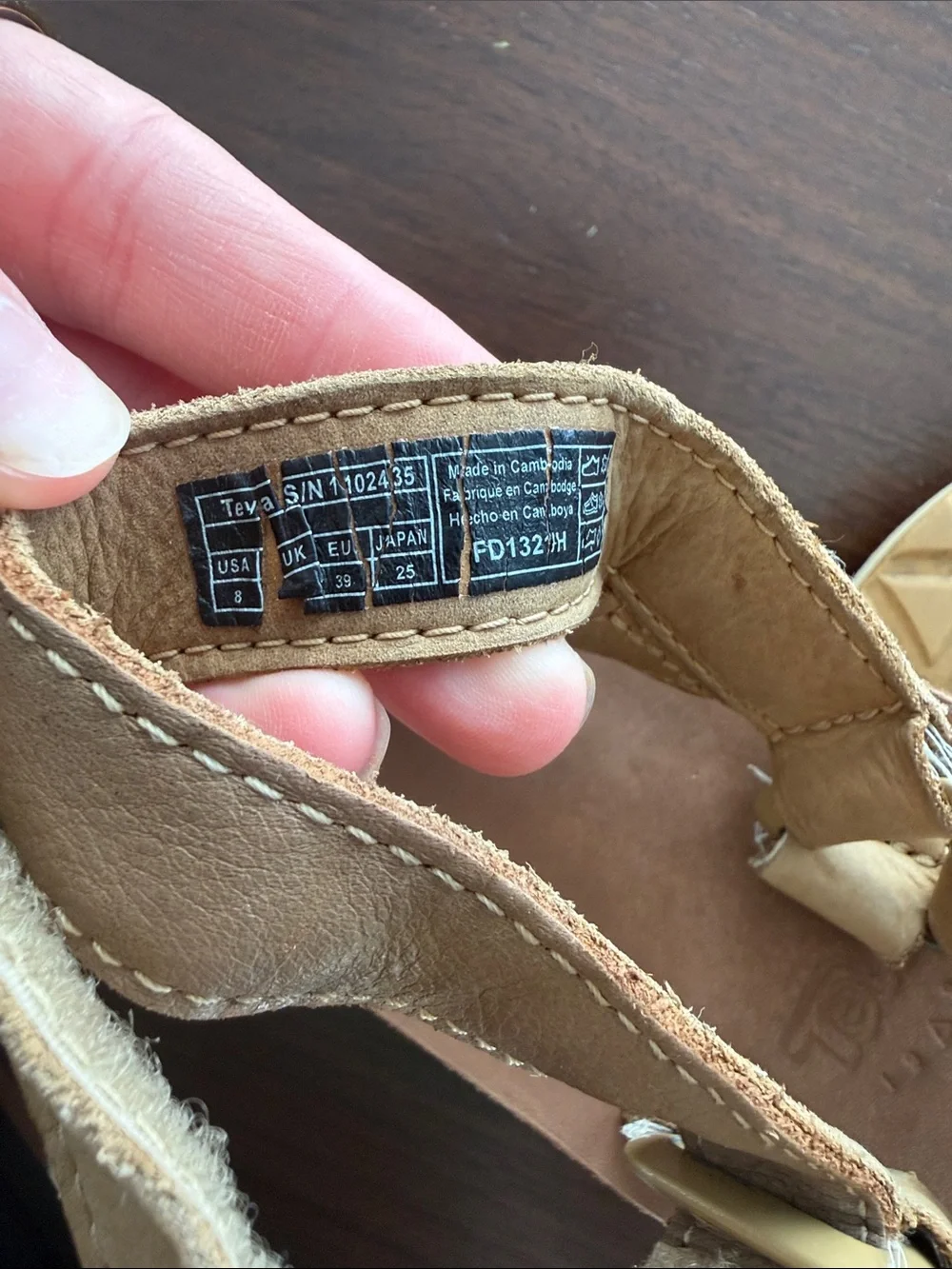 Teva Women's Platform Sandals in Tan